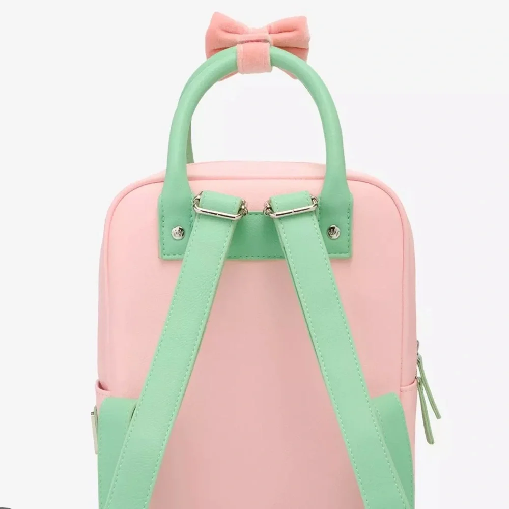 Loungefly Pink & Mint Marie Milk Carton Mini Backpack